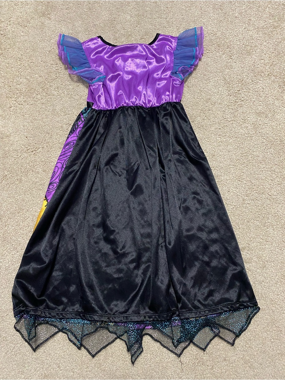 Disney Nightmare Before Christmas Sally Patchwork Girls Nightgown - Picture 4 of 4